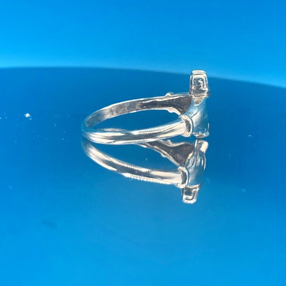 Vintage Sterling Silver Open-Work Ring - Picture 3 of 13